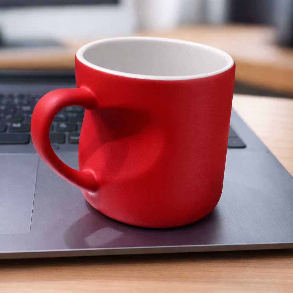 Heart Cut Mug